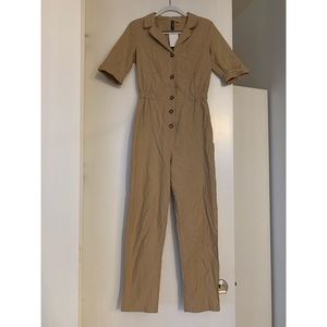 NBW Short Sleeve 100% Cotton Jumpsuit - Size 6/Medium
